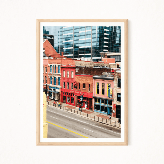 Nashville Chromatica Poster - The Globe Gallery