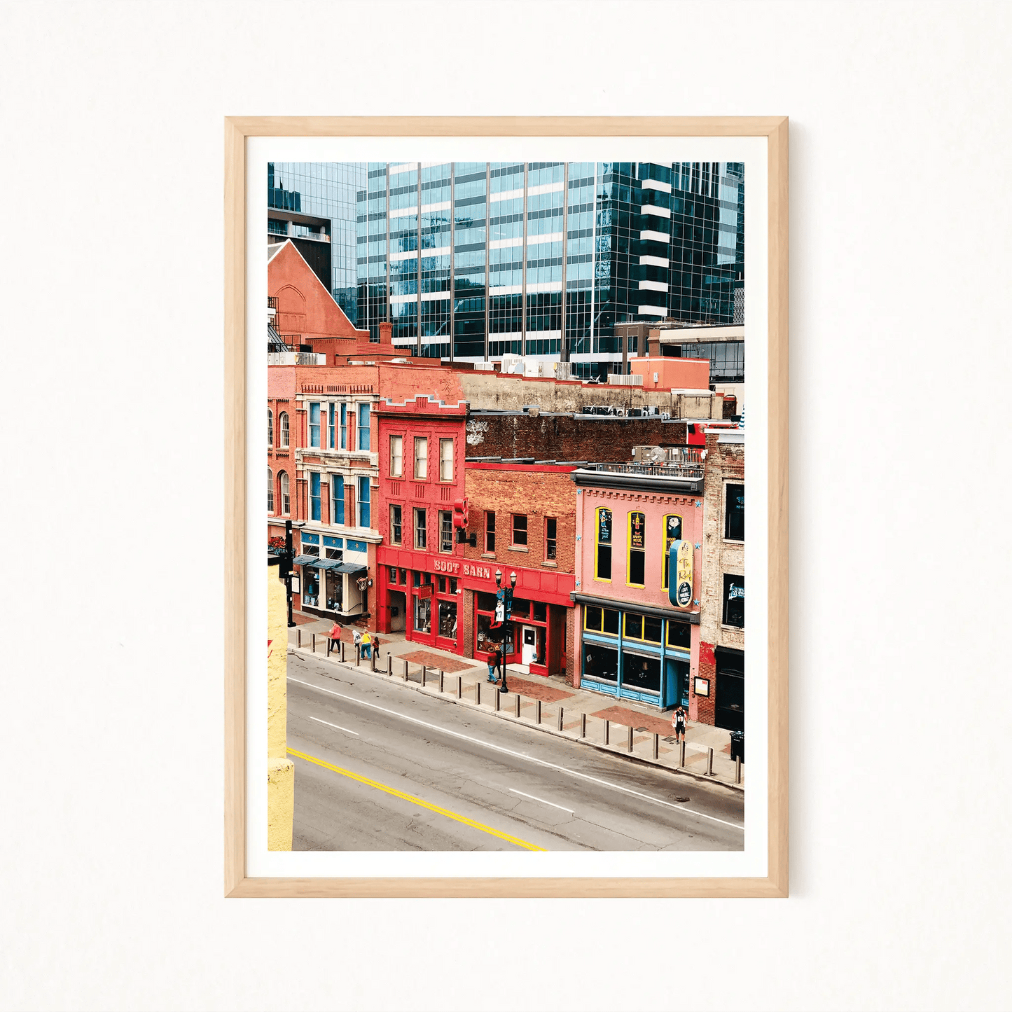 Nashville Chromatica Poster - The Globe Gallery