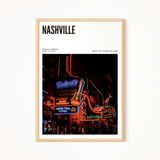Nashville Odyssey Poster - The Globe Gallery