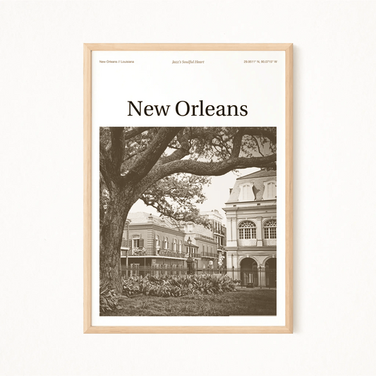 New Orleans Essence Poster - The Globe Gallery