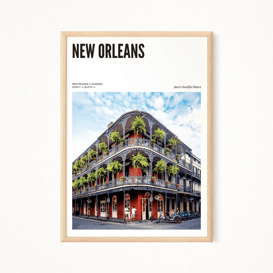 New Orleans Odyssey Poster - The Globe Gallery