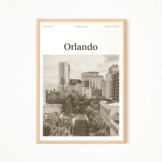 Orlando Essence Poster - The Globe Gallery