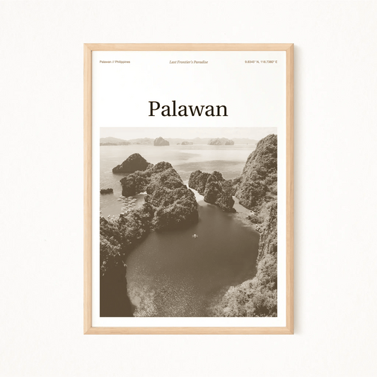 Palawan Essence Poster - The Globe Gallery