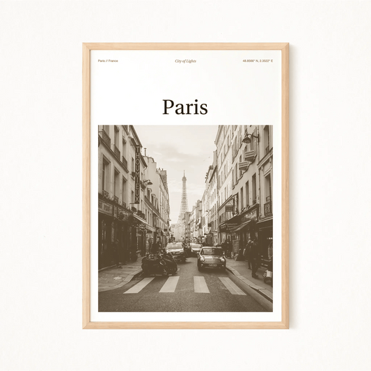Paris Essence Poster - The Globe Gallery
