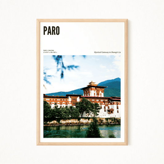 Paro Odyssey Poster - The Globe Gallery