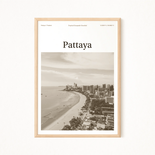 Pattaya Essence Poster - The Globe Gallery