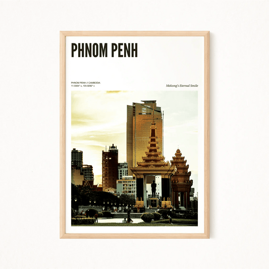 Phnom Penh Odyssey Poster - The Globe Gallery