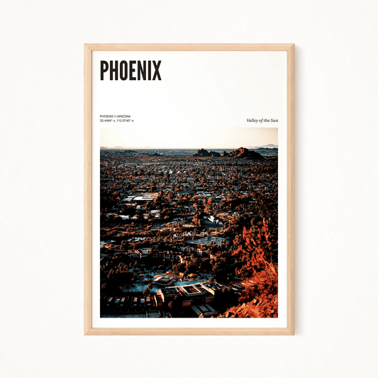 Phoenix Odyssey Poster - The Globe Gallery