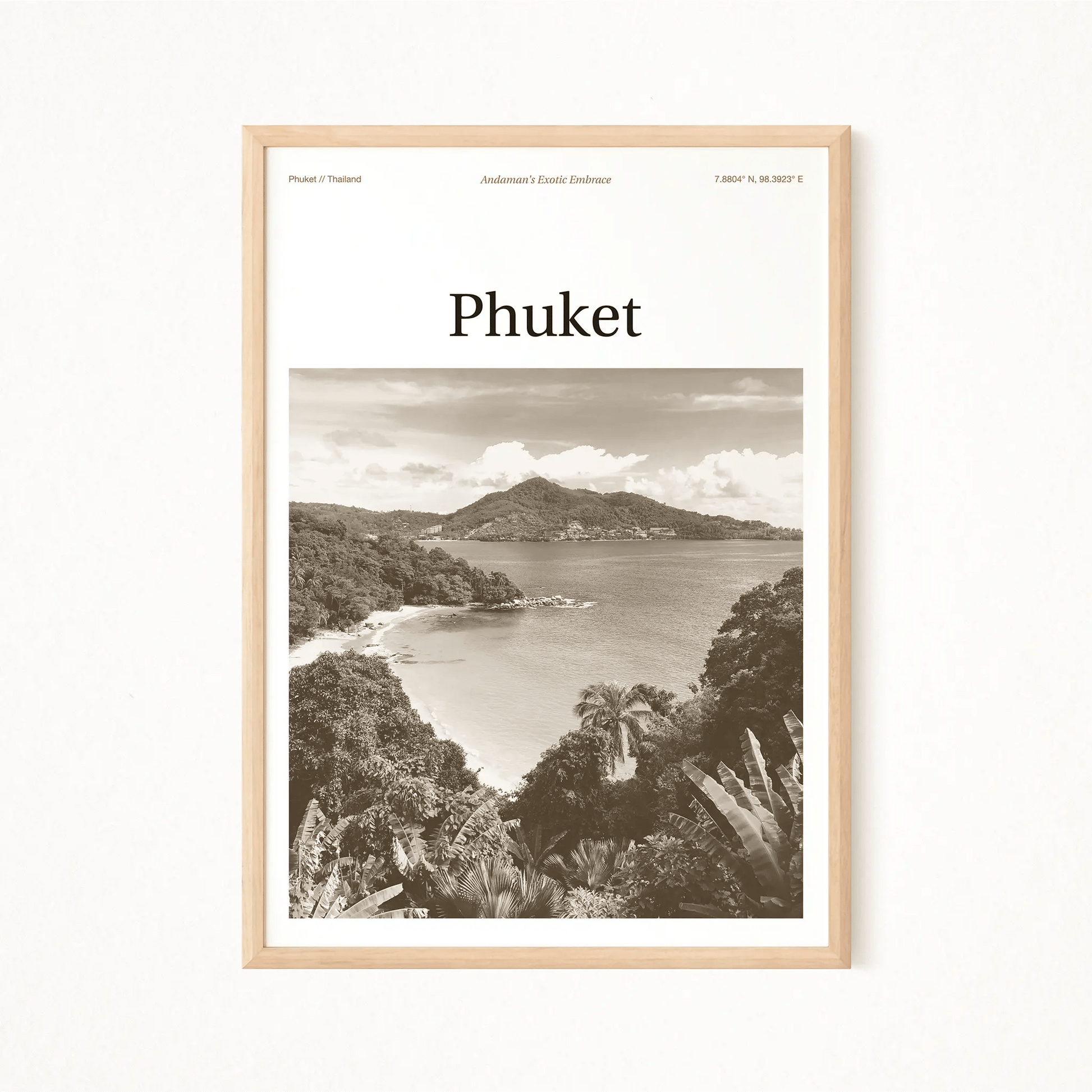 Phuket Essence Poster - The Globe Gallery