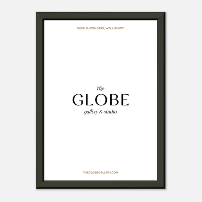 Premium Matte Paper Metal Framed Poster - The Globe Gallery