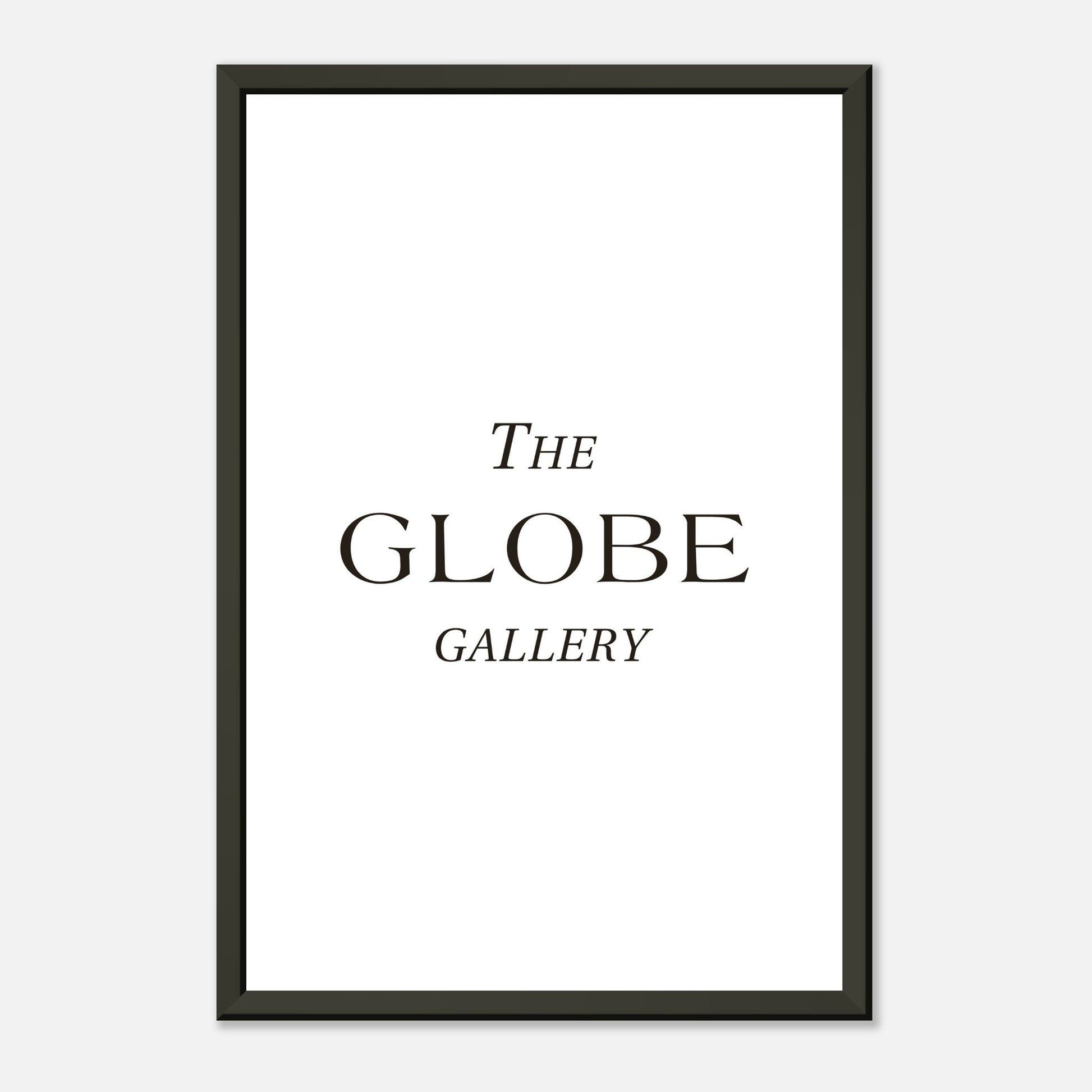 Premium Matte Paper Metal Framed Poster - The Globe Gallery