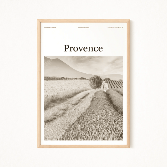Provence Essence Poster - The Globe Gallery