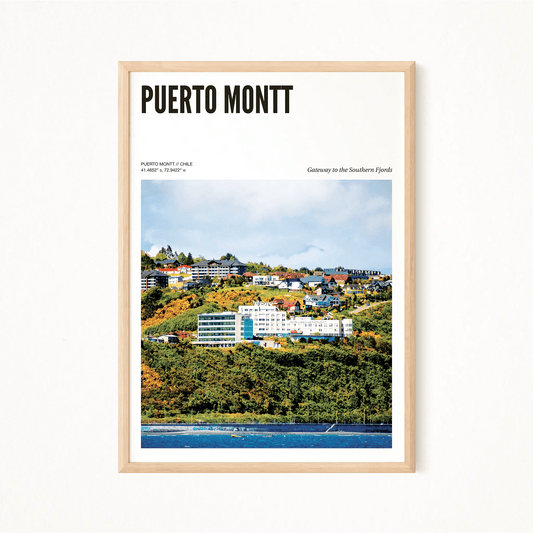 Puerto Montt Odyssey Poster - The Globe Gallery