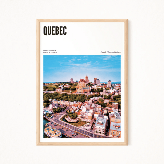 Quebec Odyssey Poster - The Globe Gallery