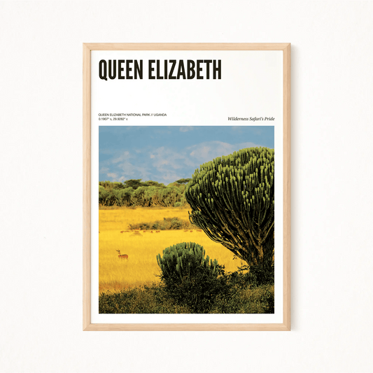 Queen Elizabeth Odyssey Poster - The Globe Gallery