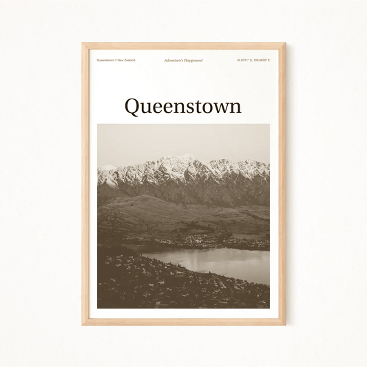 Queenstown Essence Poster - The Globe Gallery