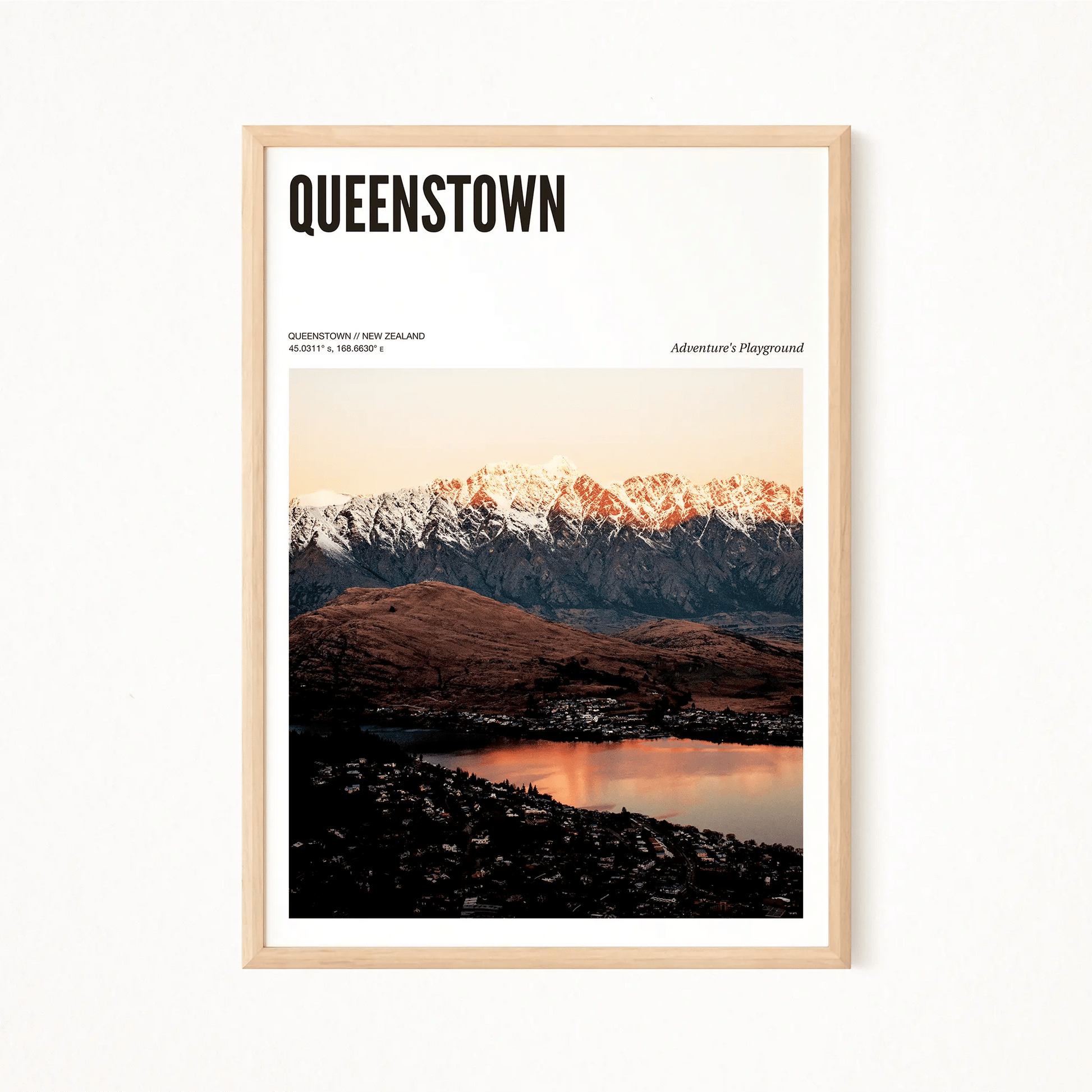 Queenstown Odyssey Poster - The Globe Gallery