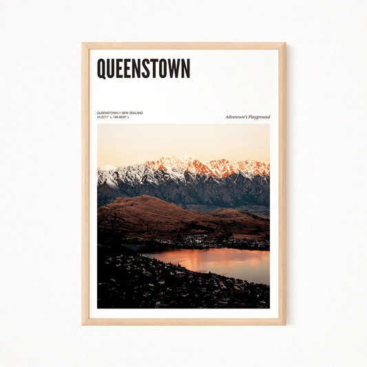 Queenstown Odyssey Poster - The Globe Gallery