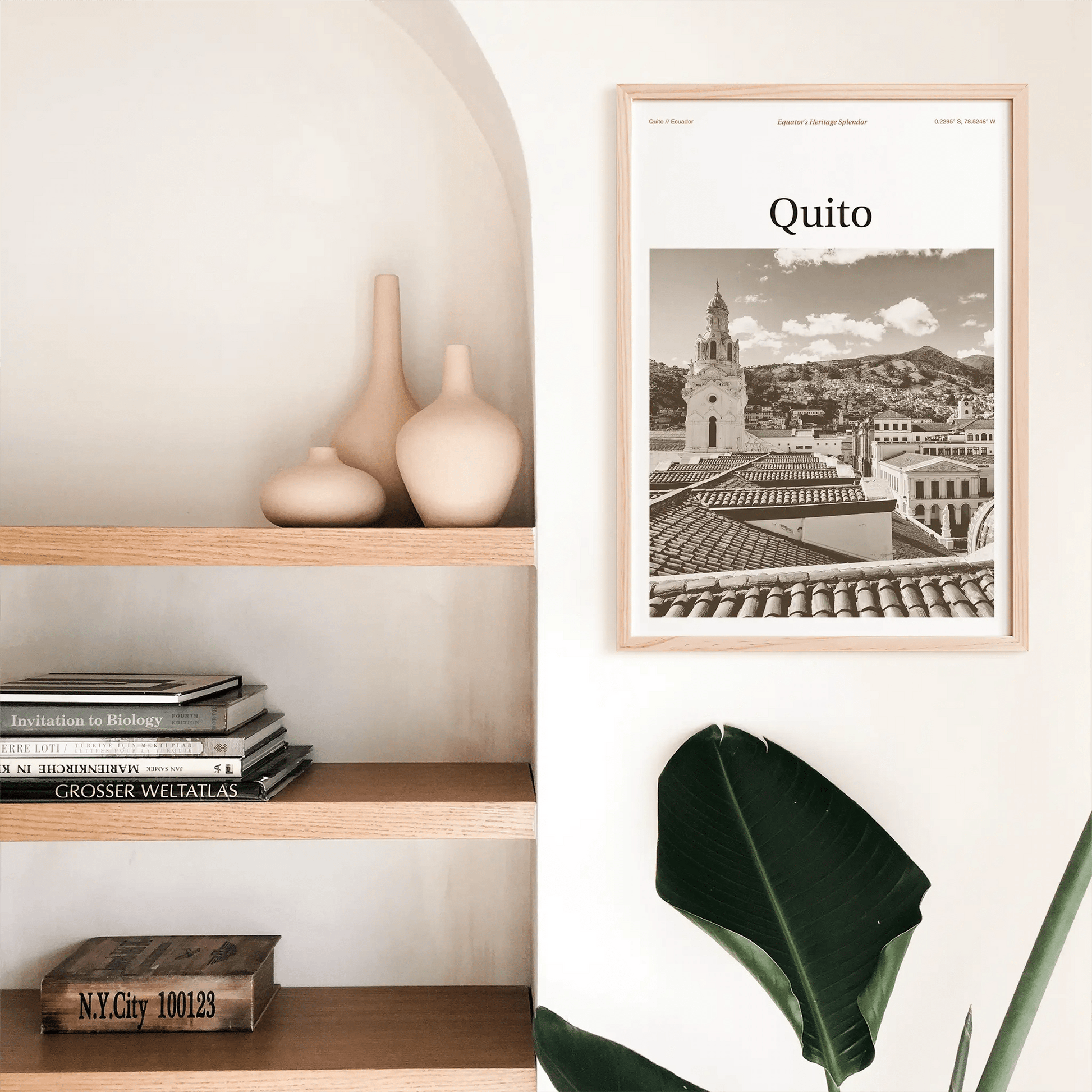 Quito Essence Poster - The Globe Gallery