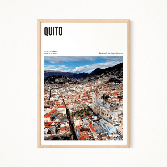 Quito Odyssey Poster - The Globe Gallery