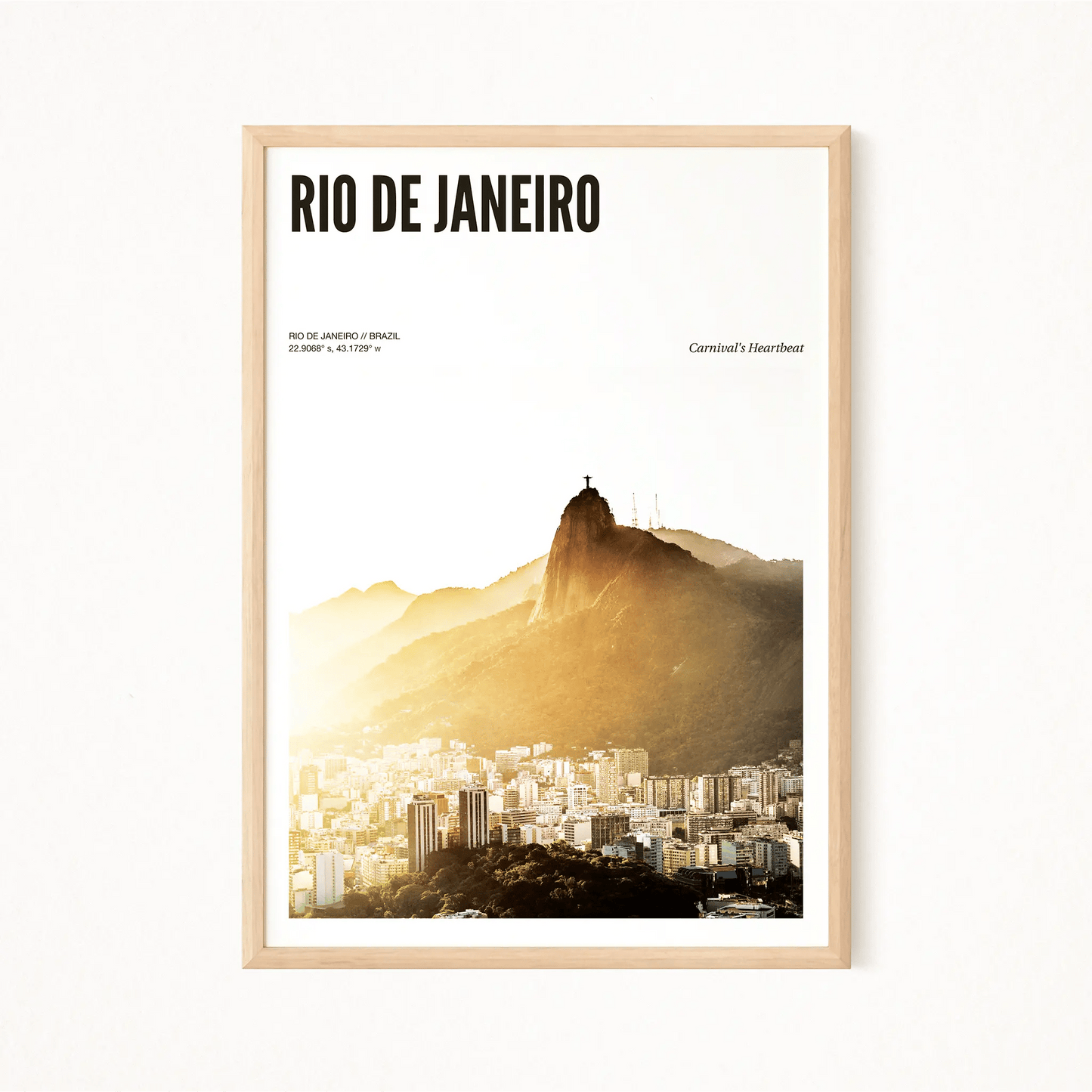 Rio de Janeiro Odyssey Poster - The Globe Gallery