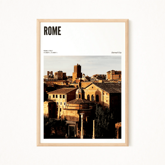 Rome Odyssey Poster - The Globe Gallery
