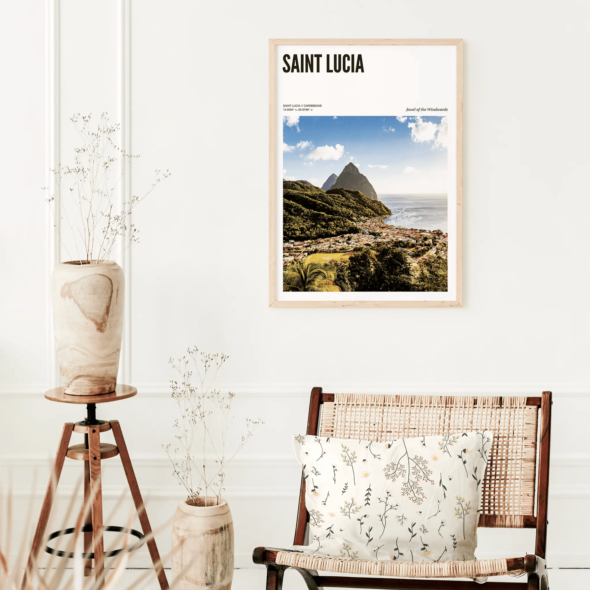 Saint Lucia Odyssey Poster - The Globe Gallery
