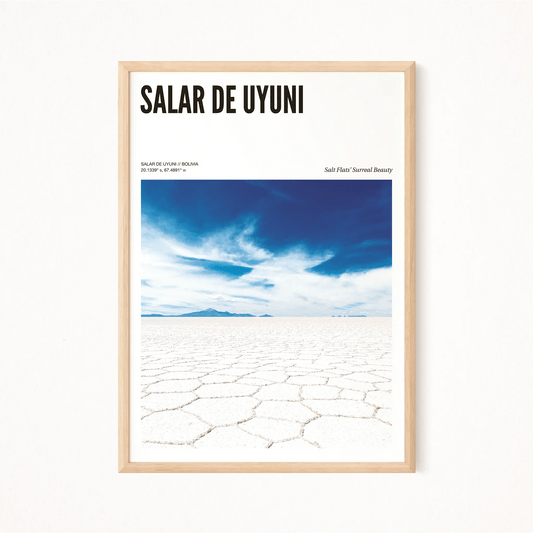 Salar de Uyuni Odyssey Poster - The Globe Gallery
