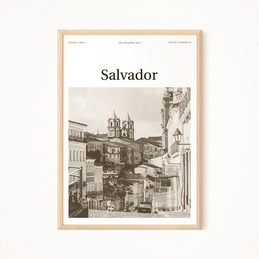 Salvador Essence Poster - The Globe Gallery