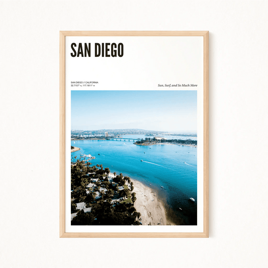 San Diego Odyssey Poster - The Globe Gallery