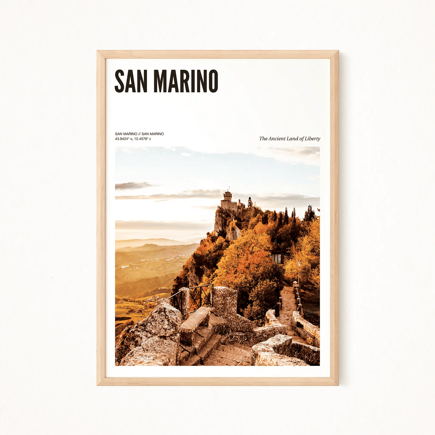 San Marino Odyssey Poster - The Globe Gallery
