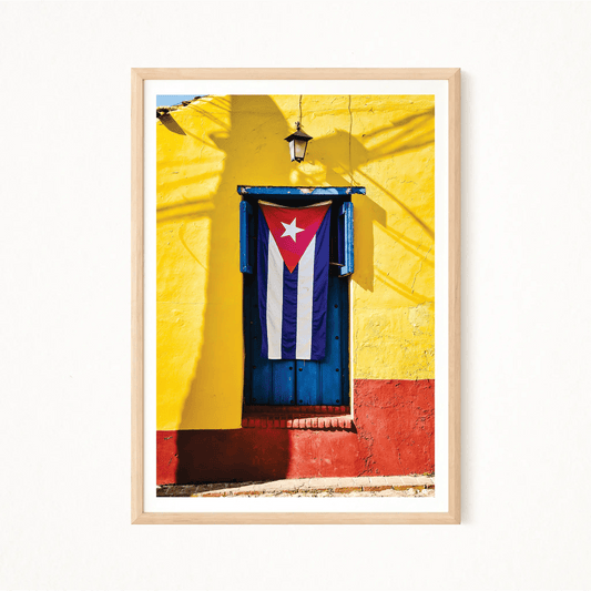 Santiago de Cuba Chromatica Poster - The Globe Gallery