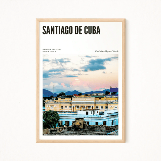 Santiago de Cuba Odyssey Poster - The Globe Gallery