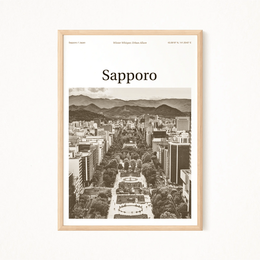 Sapporo Essence Poster - The Globe Gallery