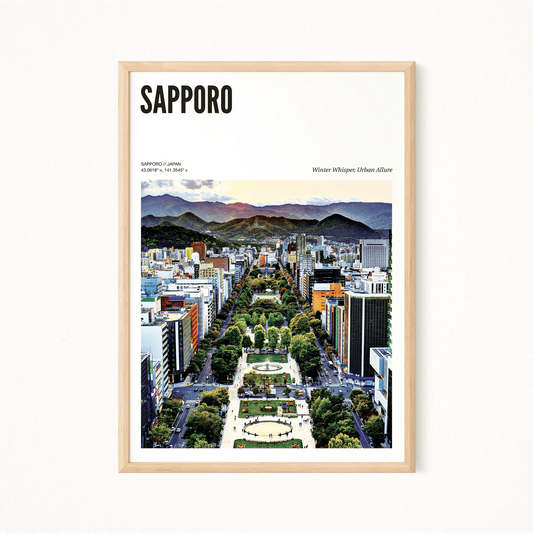 Sapporo Odyssey Poster - The Globe Gallery