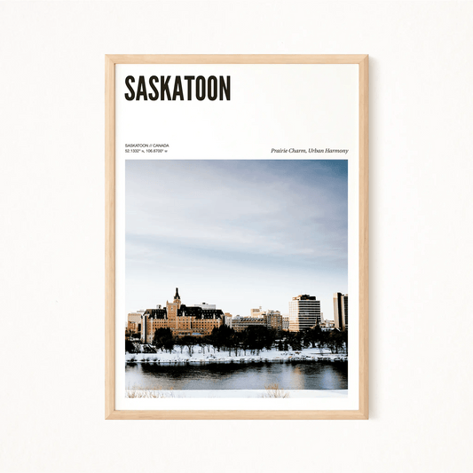 Saskatoon Odyssey Poster - The Globe Gallery