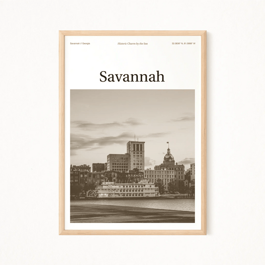 Savannah Essence Poster - The Globe Gallery
