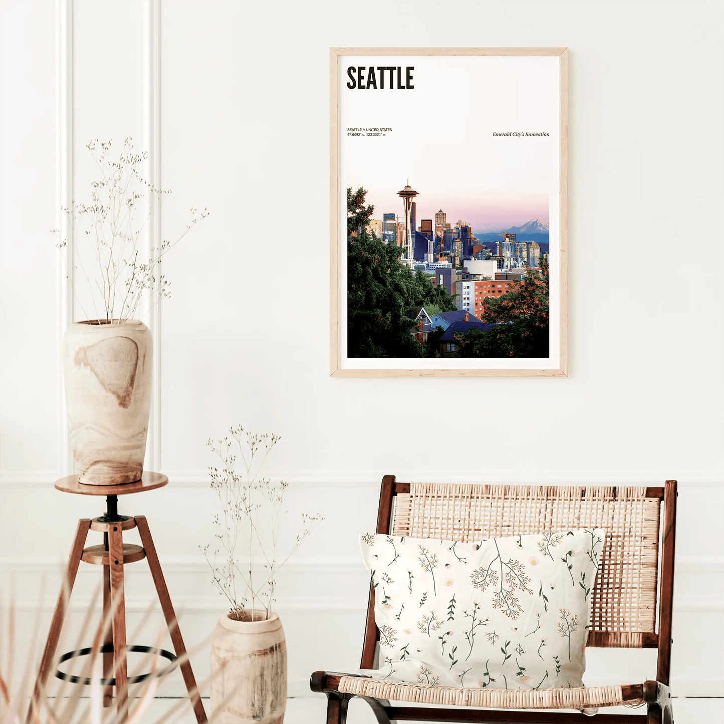 Seattle Odyssey Poster - The Globe Gallery