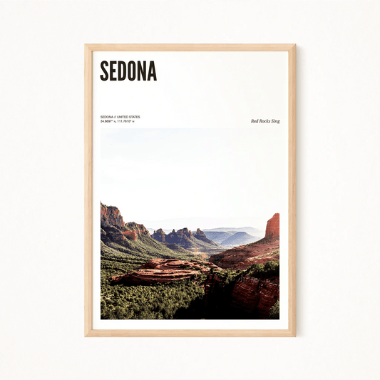 Sedona Odyssey Poster - The Globe Gallery