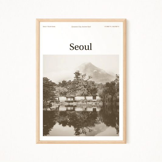 Seoul Essence Poster - The Globe Gallery