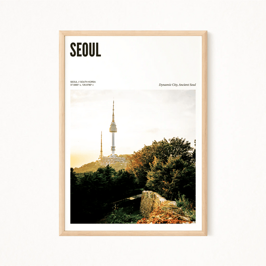 Seoul Odyssey Poster - The Globe Gallery
