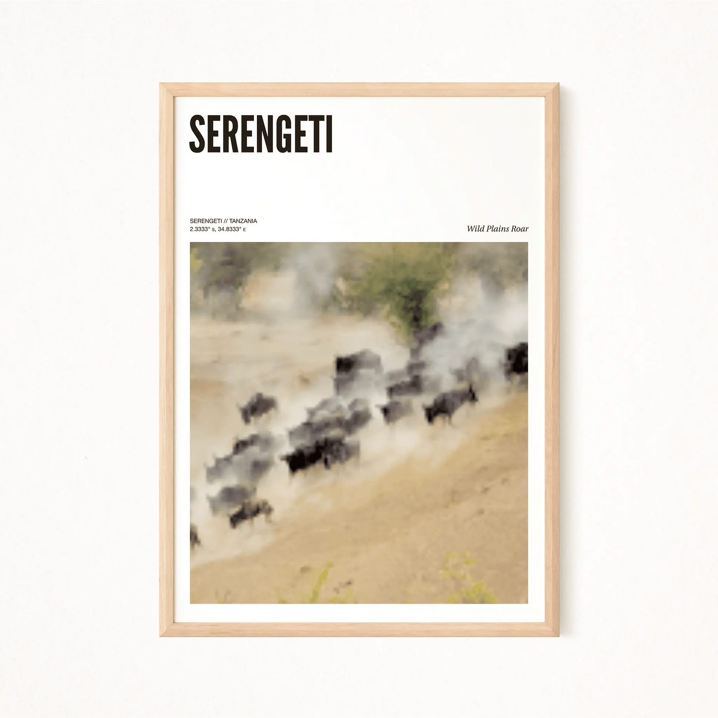 Serengeti Odyssey Poster - The Globe Gallery