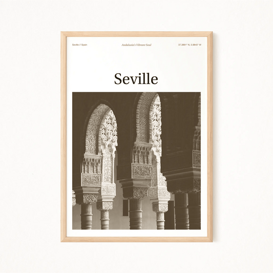 Seville Essence Poster - The Globe Gallery