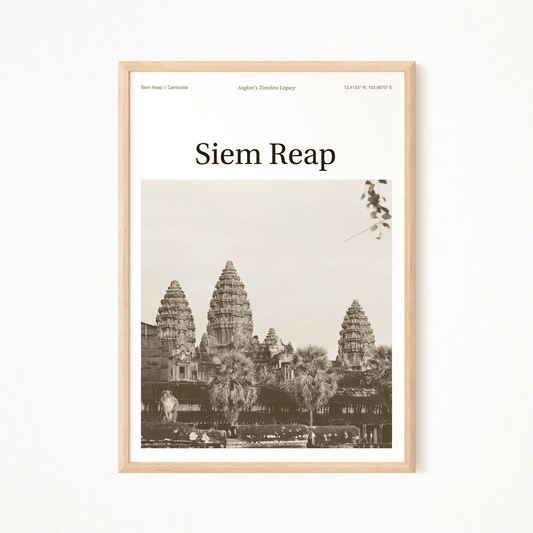 Siem Reap Essence Poster - The Globe Gallery