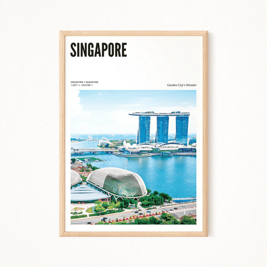 Singapore Odyssey Poster - The Globe Gallery