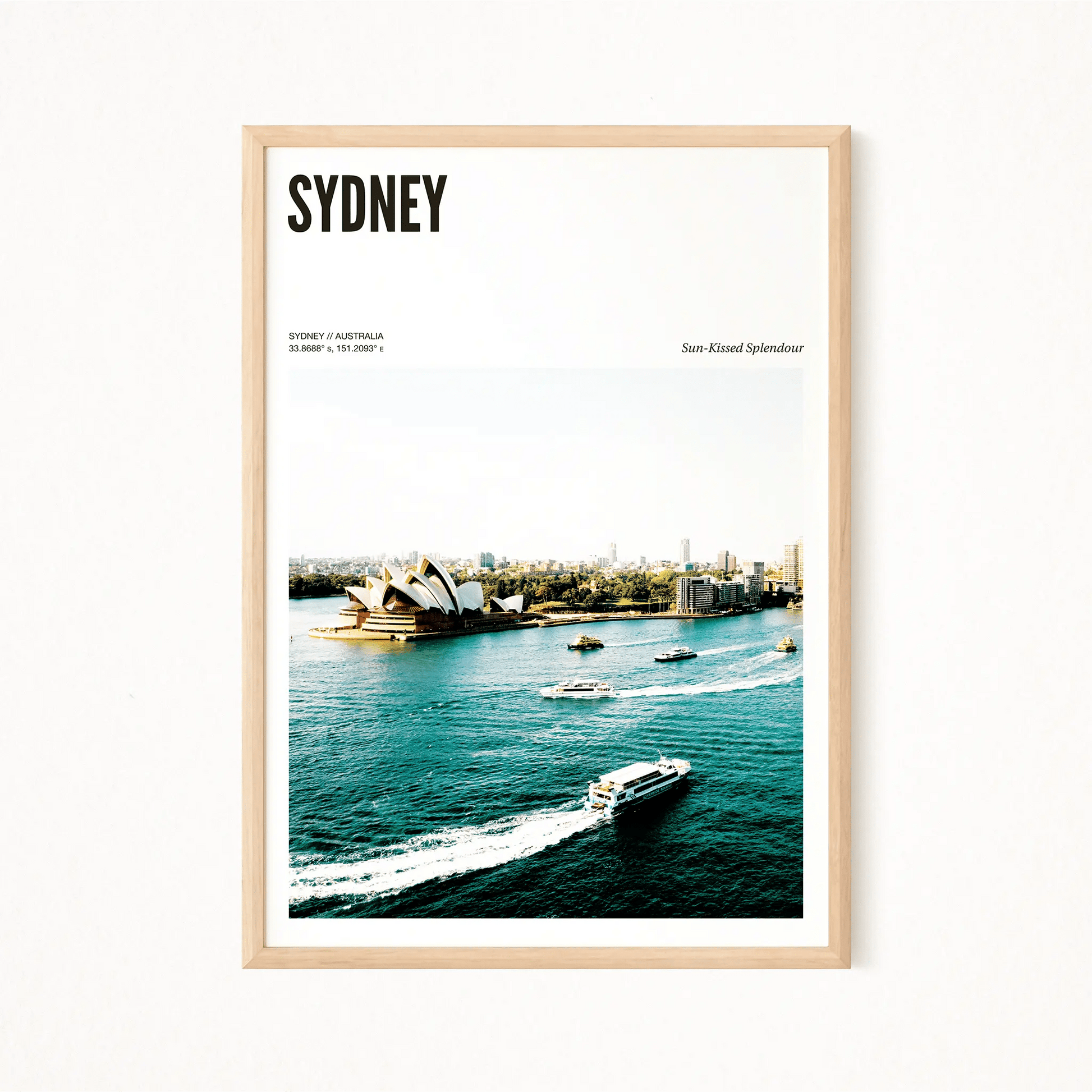 Sydney Odyssey Poster - The Globe Gallery
