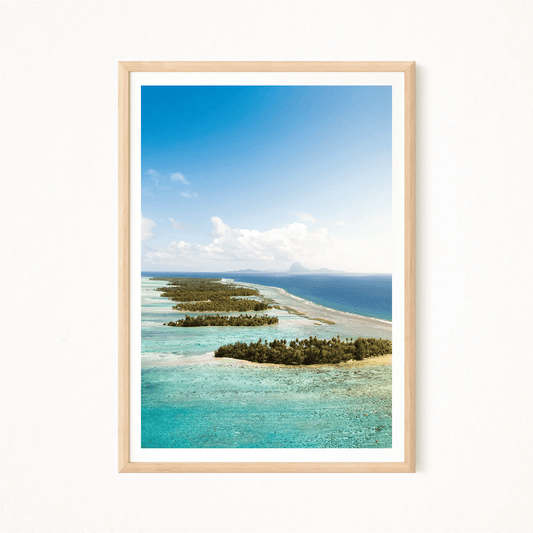 Tahiti Chromatica Poster - The Globe Gallery