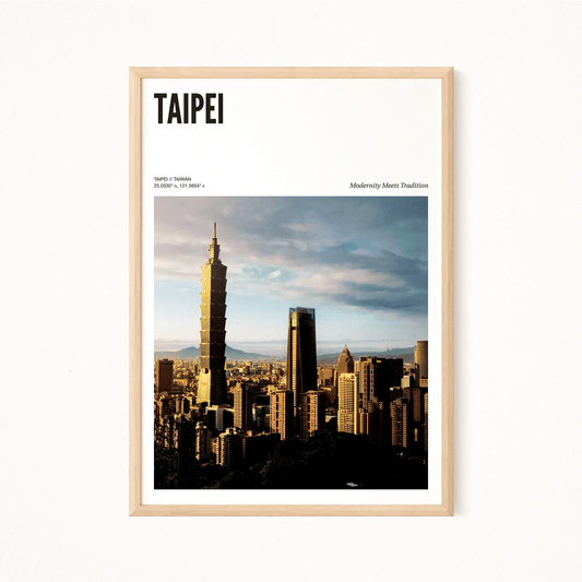 Taipei Odyssey Poster - The Globe Gallery