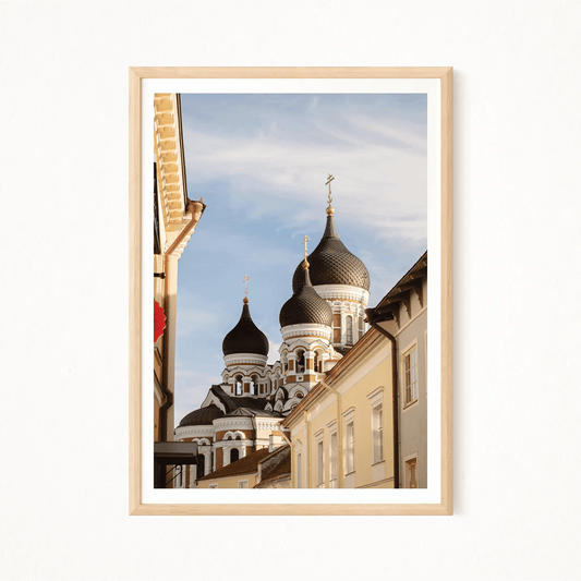 Tallinn Chromatica Poster - The Globe Gallery