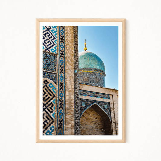 Tashkent Chromatica Poster - The Globe Gallery
